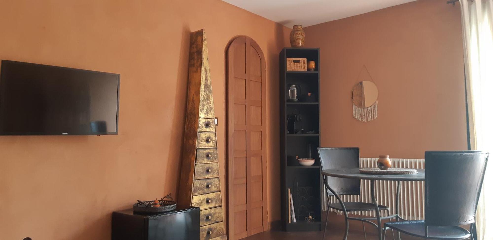 La Maison Bleue Ponsas Bagian luar foto