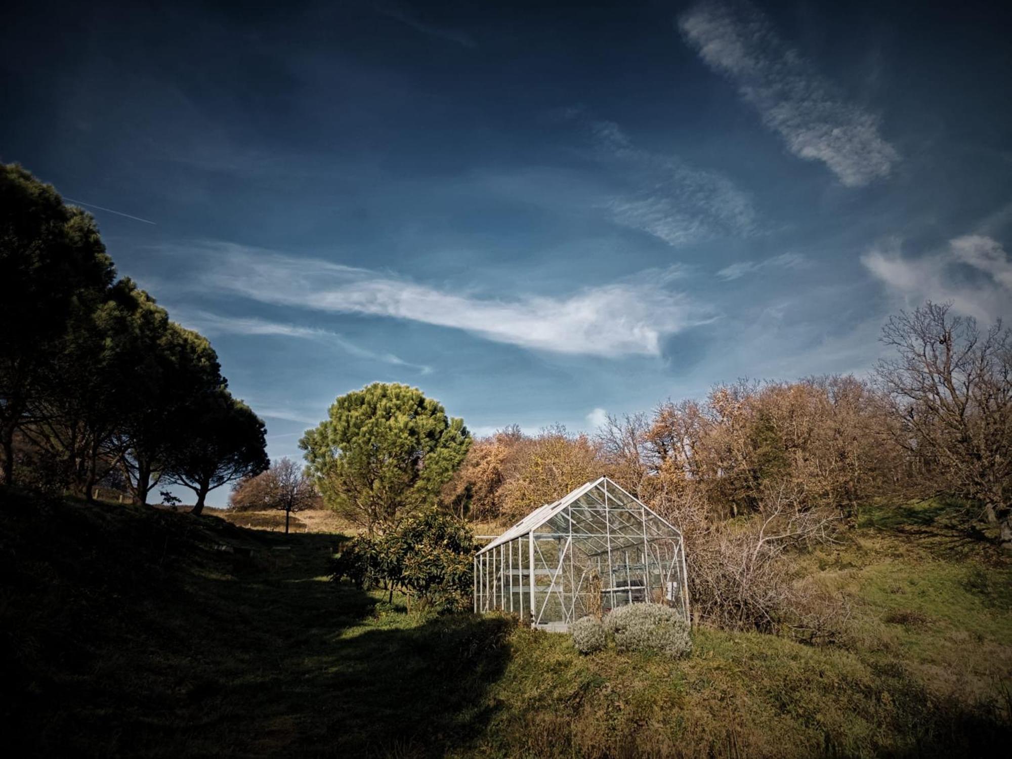 La Maison Bleue Ponsas Bagian luar foto