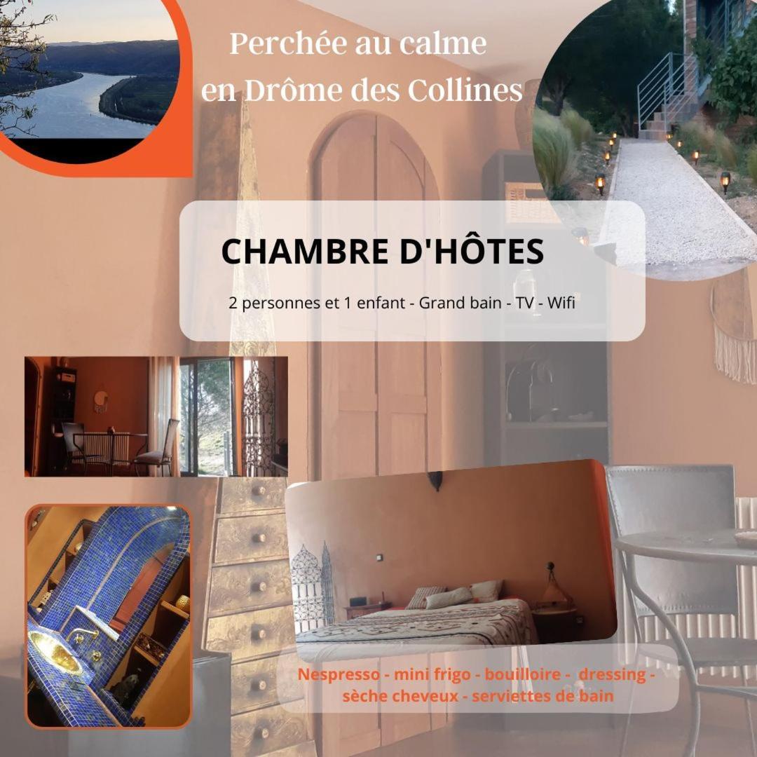 La Maison Bleue Ponsas Bagian luar foto